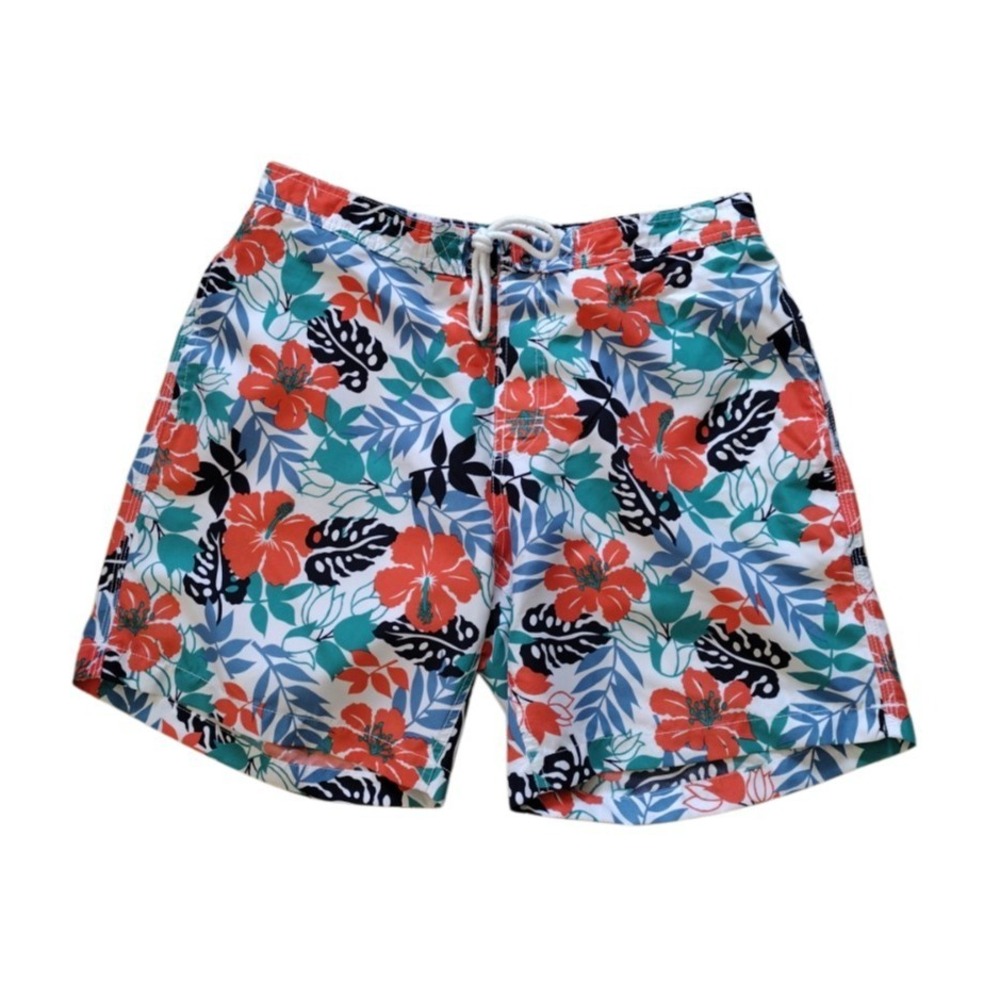Surf & Swim boardshorts mens L Lined‎ pockets watersports tropical beach